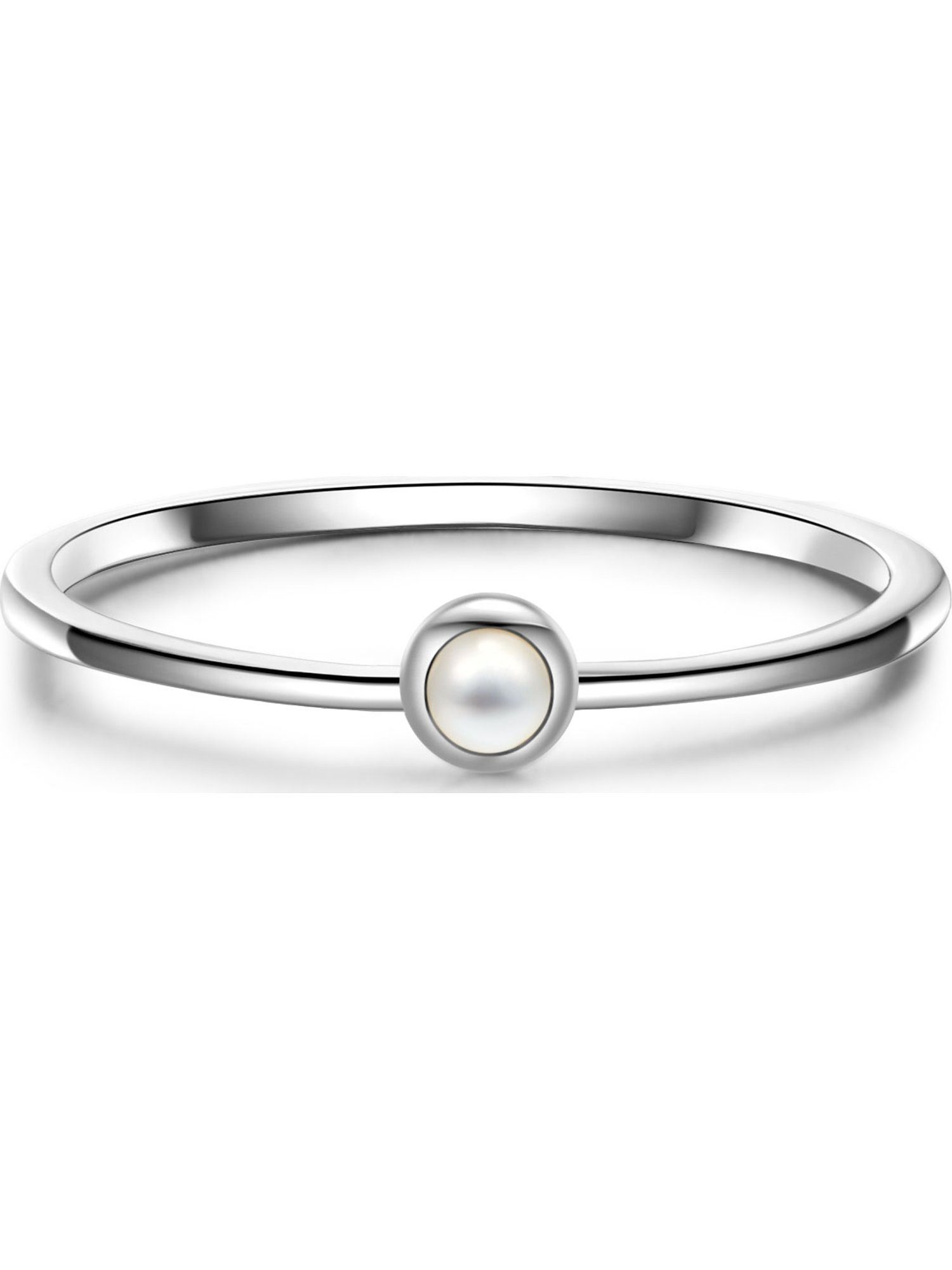 Glanzstücke München Silberring, Perlmutt