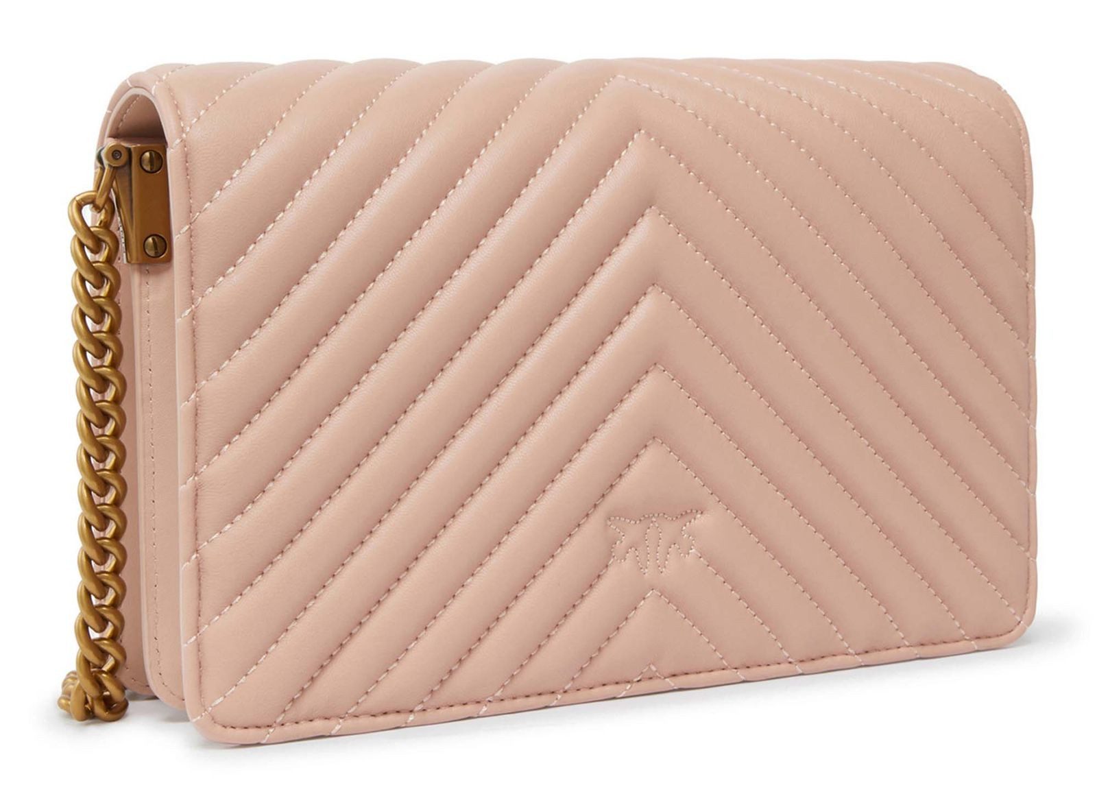 PINKO Umhängetasche Classic Sheep Nappa Chevron, aus echtem Schafsleder
