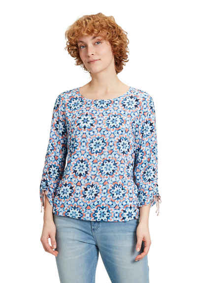 Cartoon Klassische Bluse mit Muster Muster