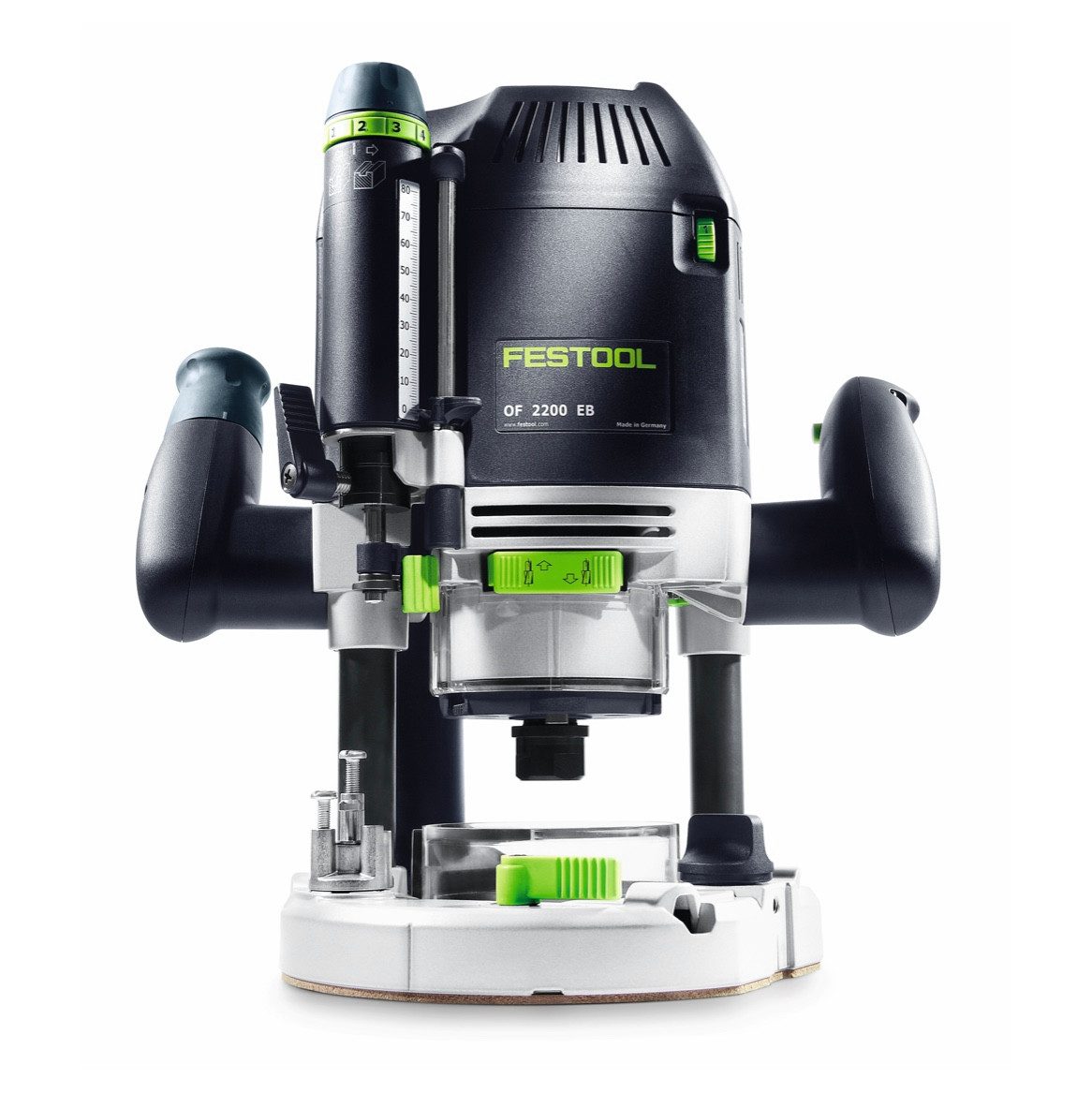 FESTOOL Oberfräse OF 2200 EB-Plus Oberfräse 2200 W 6 - 12,7 mm + Systainer (576215)
