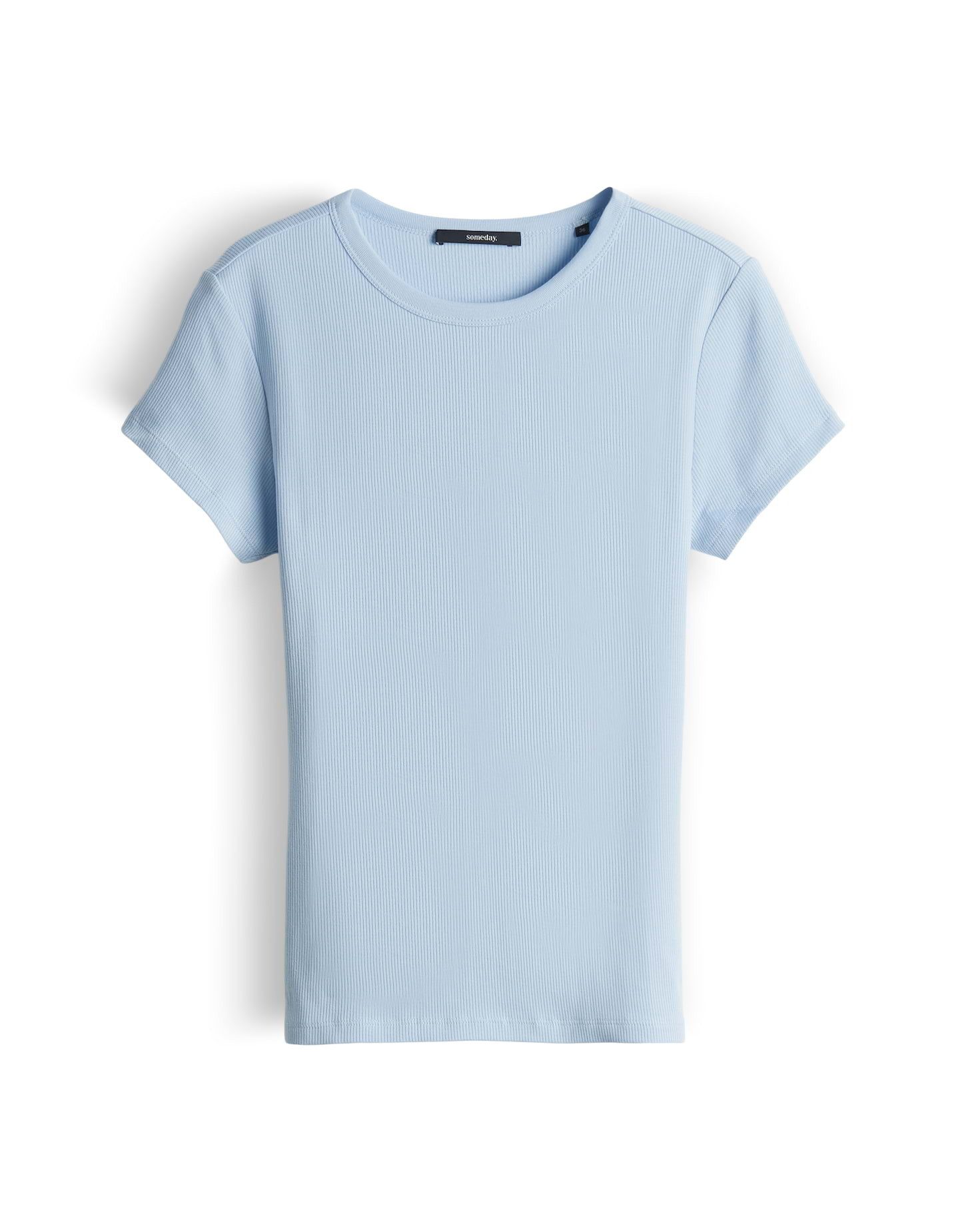 someday Kurzarmshirt Kleoh Schmale Passform, kurzarm und elastisch