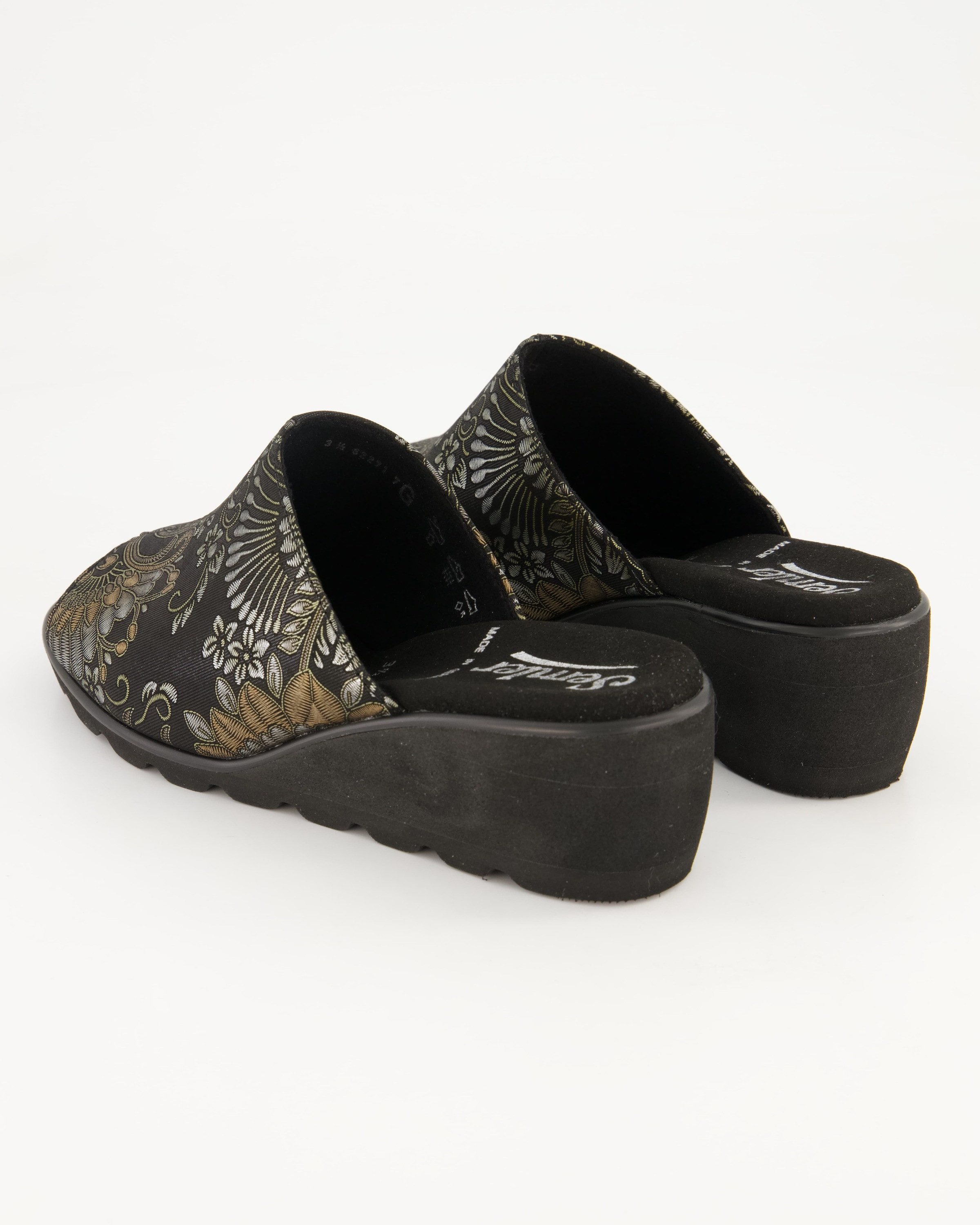 Semler Inka Pantolette Obermaterial: Leder