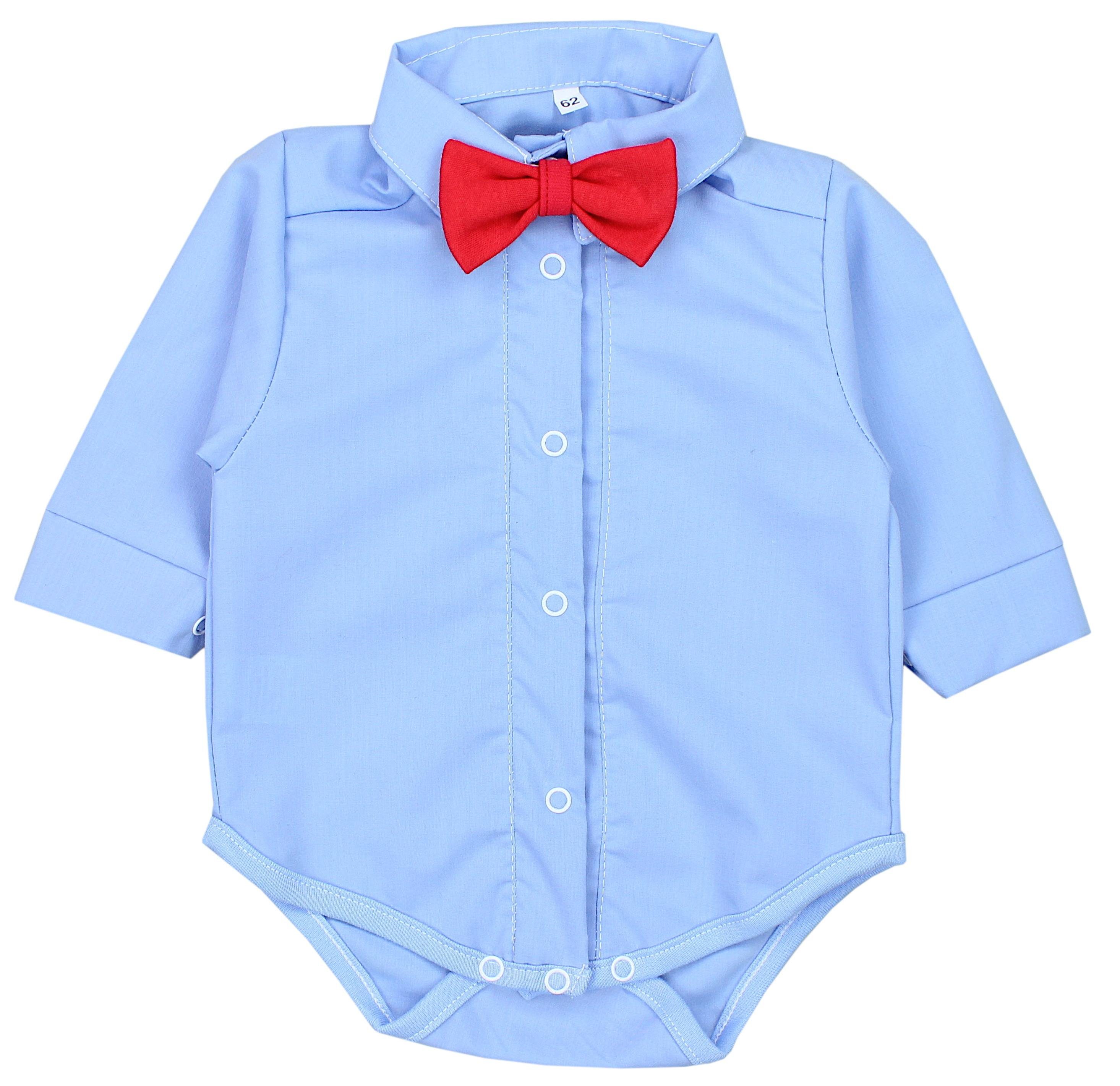 TupTam Langarmbody TupTam Jungen Baby Hemd-Body Langarm mit Kragen