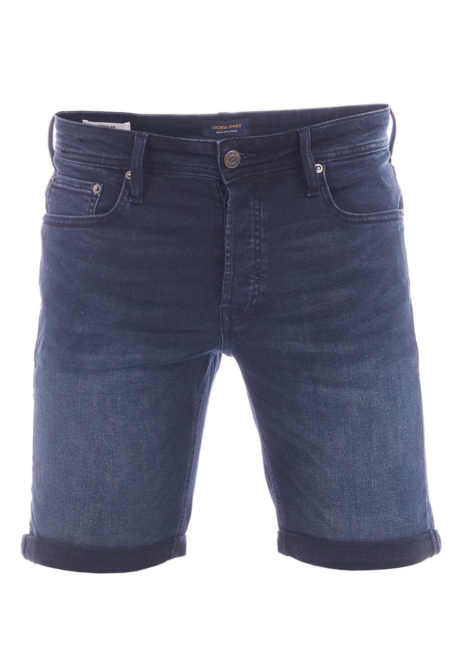 Jack & Jones Jeansshorts Shorts mit Regular Fit Bermudashorts Blue JJIRICK (RA112) Denim Stretch Herren