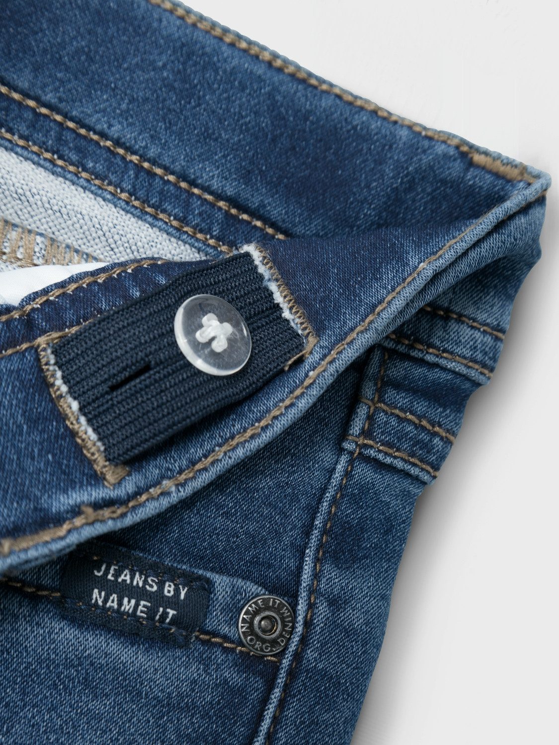 Name It Slim-fit-Jeans NMMSILAS SLIM SWE JEANS 8001-TH NOOS