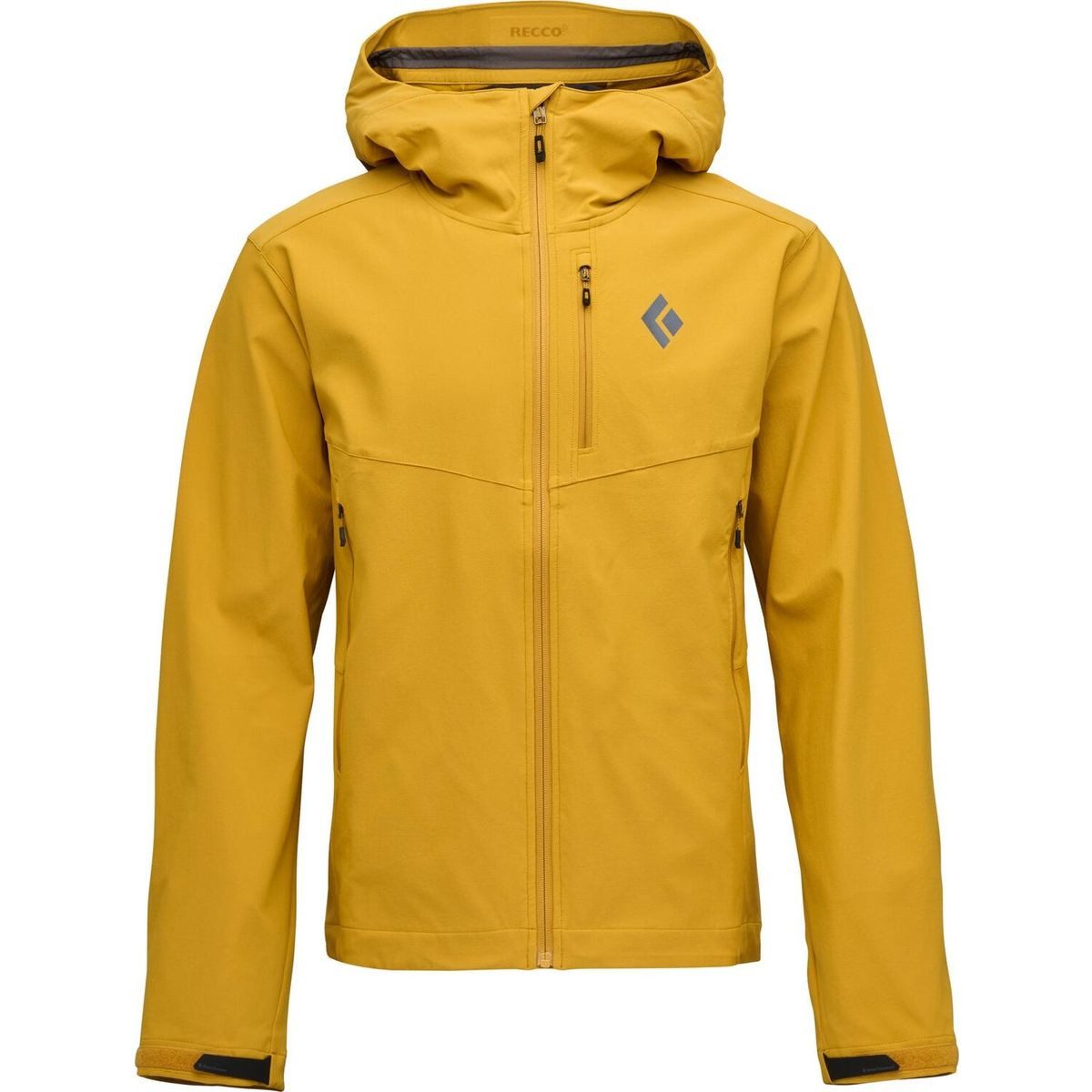 Black Diamond Softshelljacke M Dawn Patrol Softshell Leichte, wasserabweisende Softshell für Skitouren mit verstellbarer