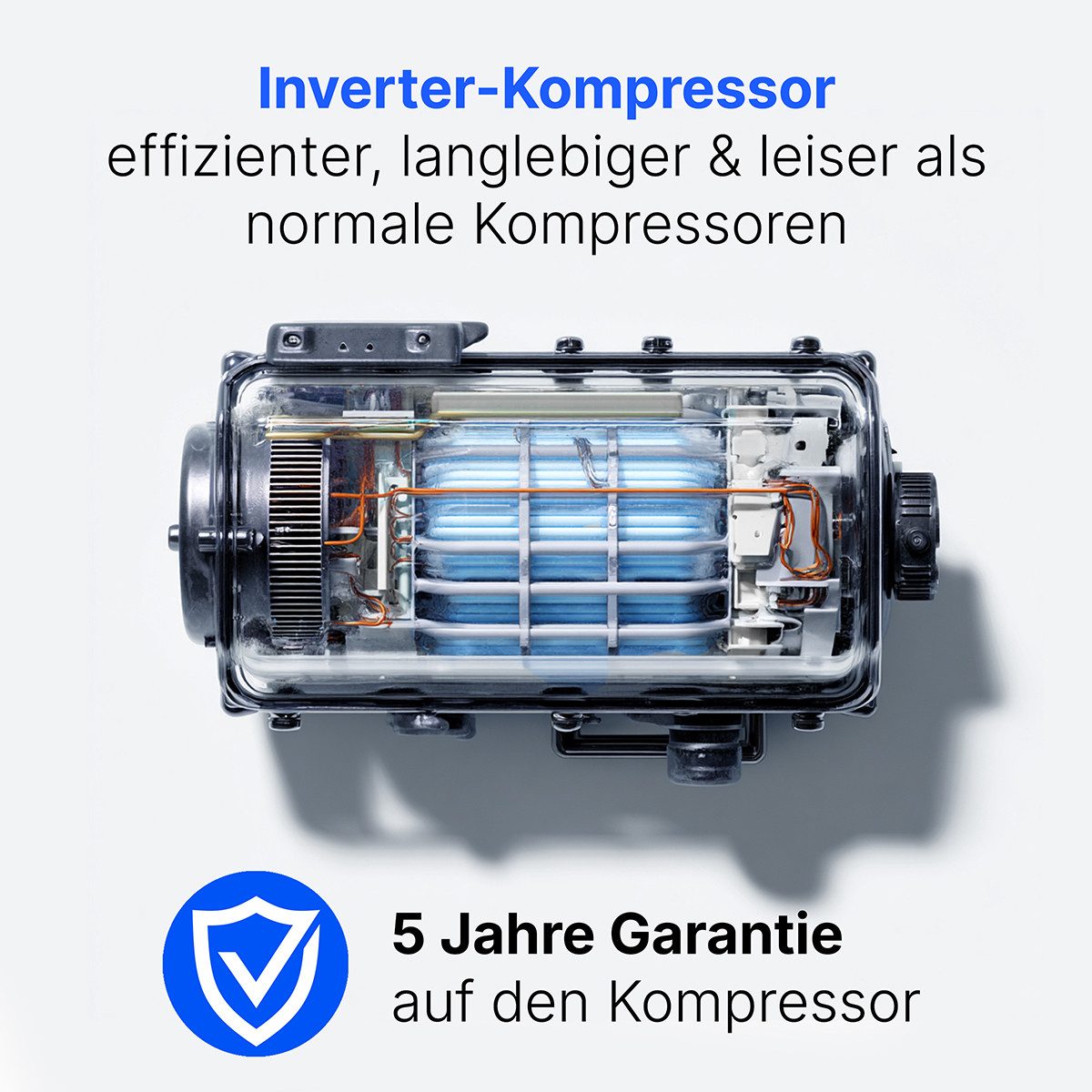 BOMANN Vollraumkühlschrank VS 7258, 85 cm hoch, 55 cm breit, Kühlschrank ohne Gefrierfach, Energieklasse C