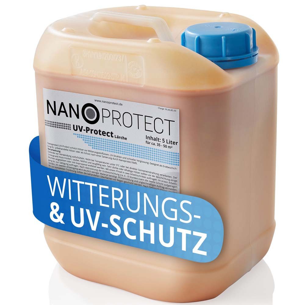 Nanoprotect Holzöl UV-Protect Lärche (orange)