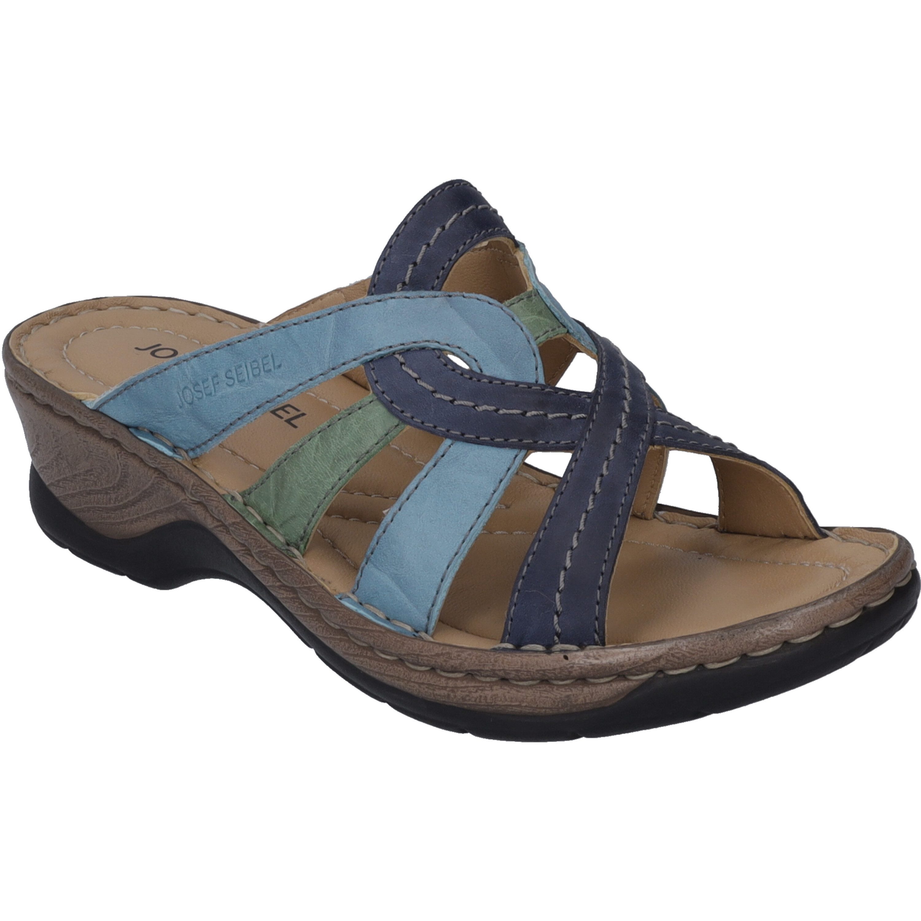 Josef Seibel Catalonia 01, blau Clog