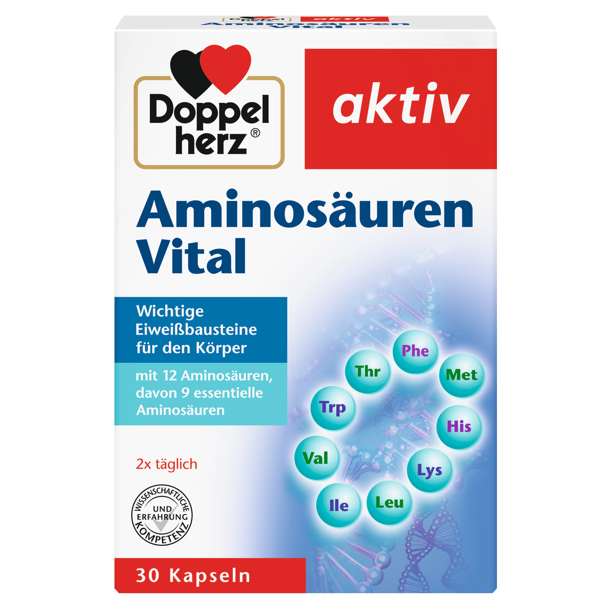 Doppelherz Doppelherz aktiv Аминокислоты Vital Kapseln, 27,9 g