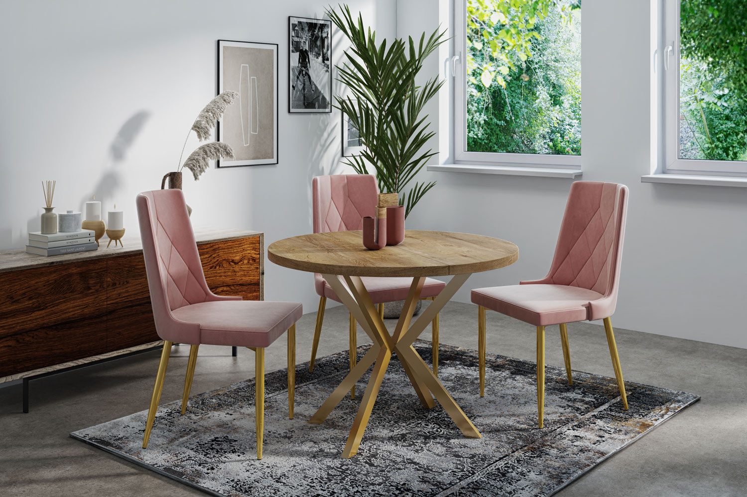 WFL GROUP Esstisch Flora (erhältlich in günstig online kaufen