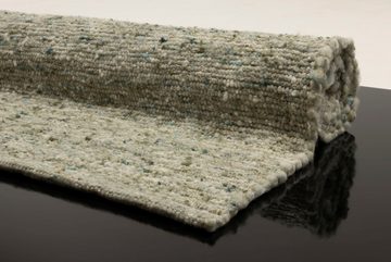 Wollteppich Alm Freude, THEKO, rechteckig, Höhe: 12 mm, Handweb Teppich, reine Wolle, meliert, handgewebt