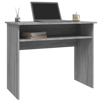 furnicato Schreibtisch Grau Sonoma 90x50x74 cm Holzwerkstoff