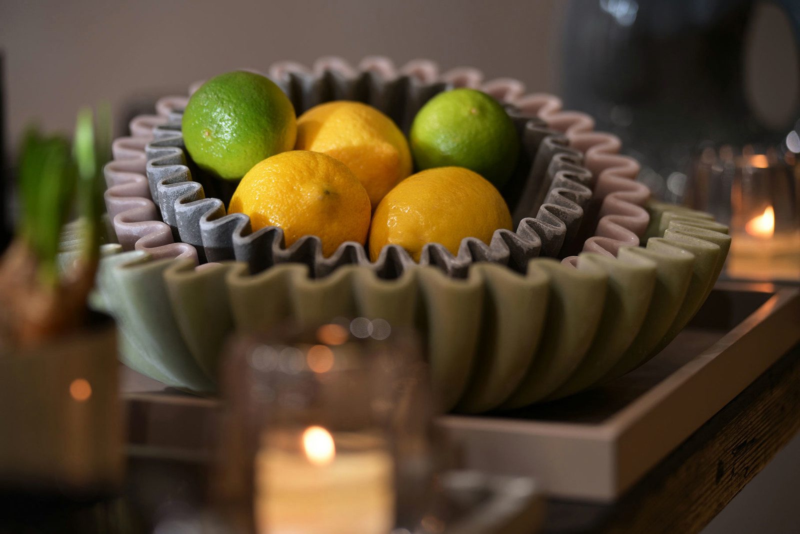 Giftcompany Dekoschale Korba Schale M altrosa 25cm günstig online kaufen