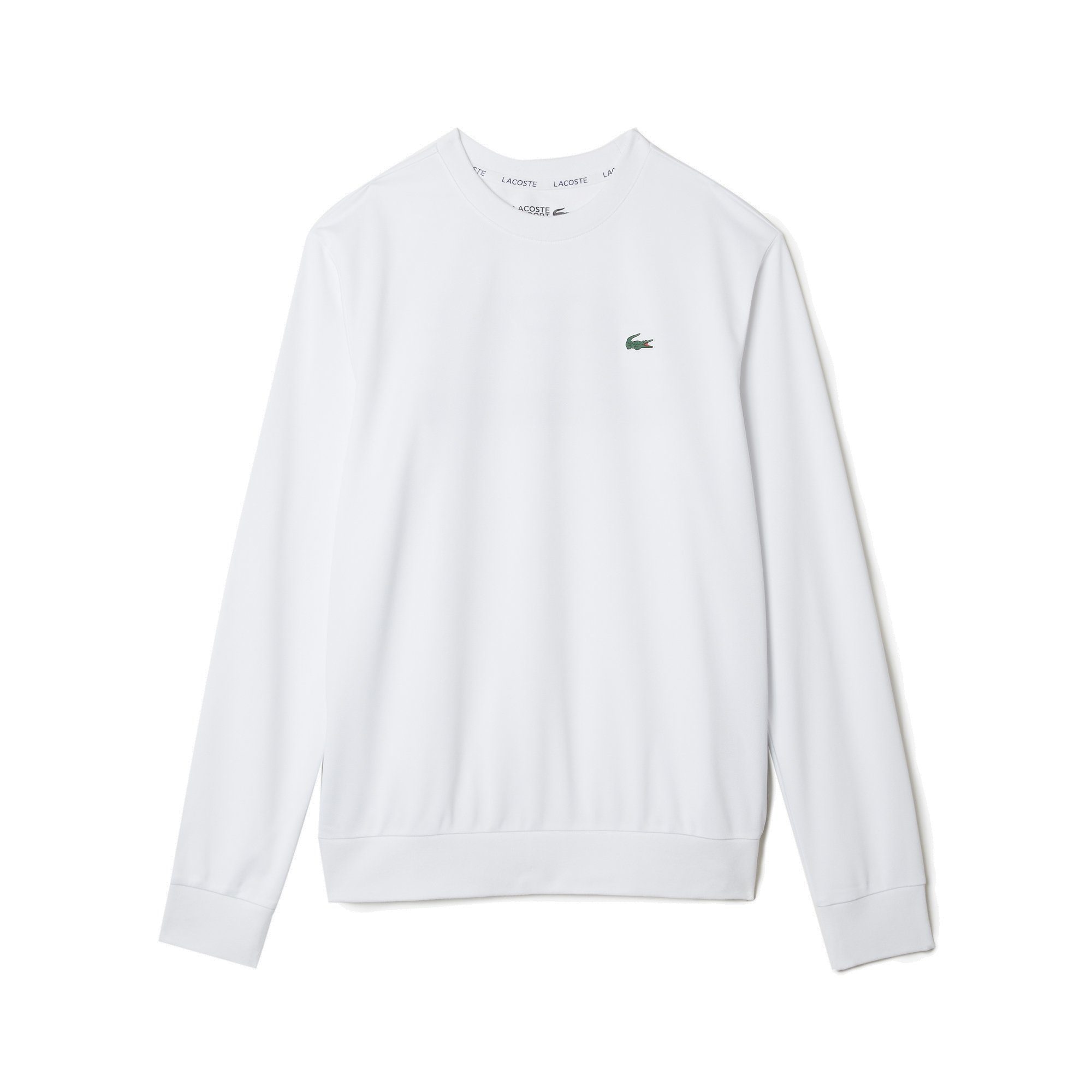 (001) Lacoste Sweatshirt WHITE