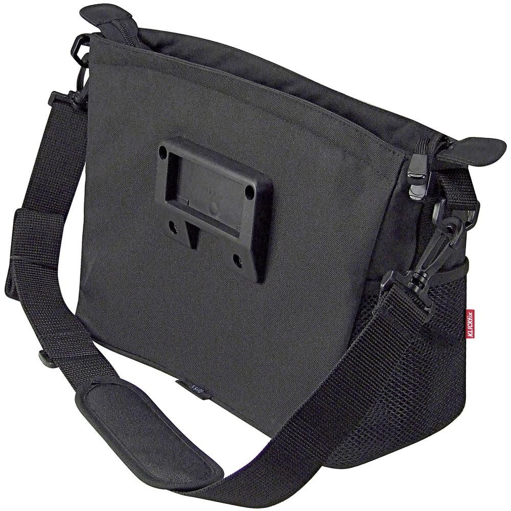 KlickFix Fahrradtasche KLICKfix Lenkertasche Allegra schwarz Größe 22x14x33cm 5l mit Klickfix