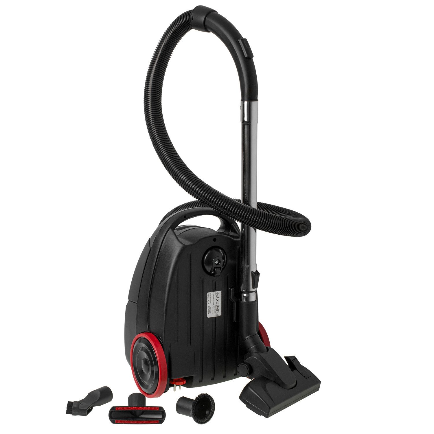 Adler Stielstaubsauger Adler AD 7054 Beutelstaubsauger allergikerfreundlich Classic