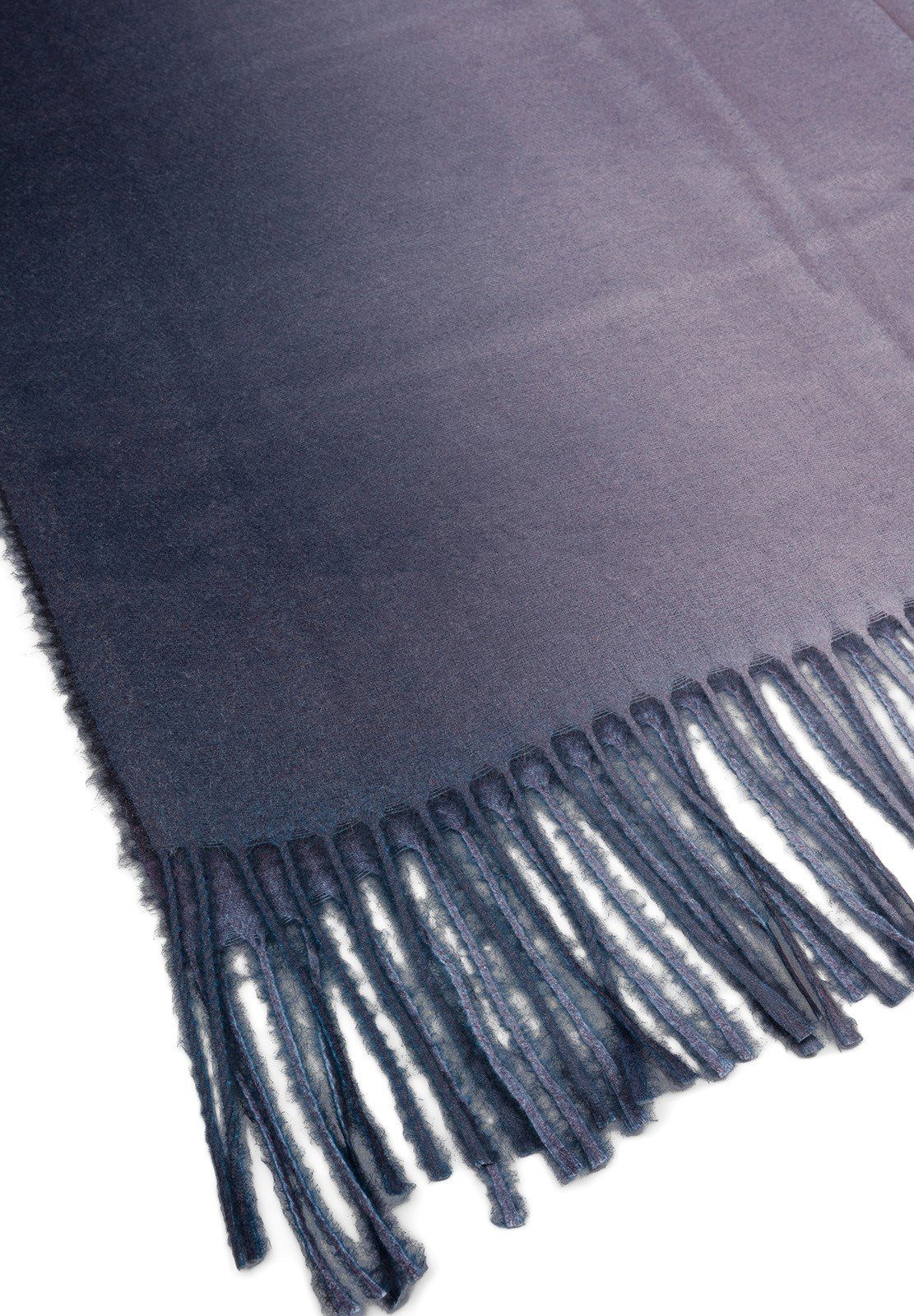 styleBREAKER Modeschal Schal mit 2-Farbigem Farbverlauf, günstig online kaufen