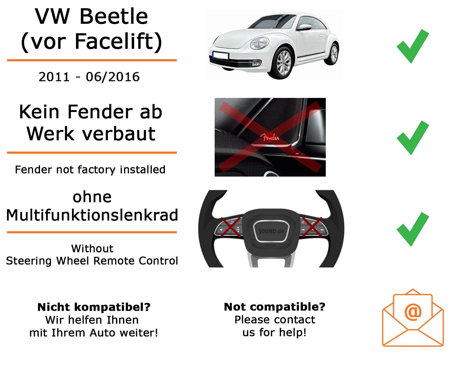 JUST SOUND best choice for caraudio Autoradio Einbauset Kenwood Kenwood DMX5020BTS VW Beetle Autoradio (RDS, AM/FM Radio, Animiertes Display, Bluetooth, Eingebauter Equalizer, Freisprecheinrichtung, Touchscreen, CarPlay, Android, AndroidAuto)