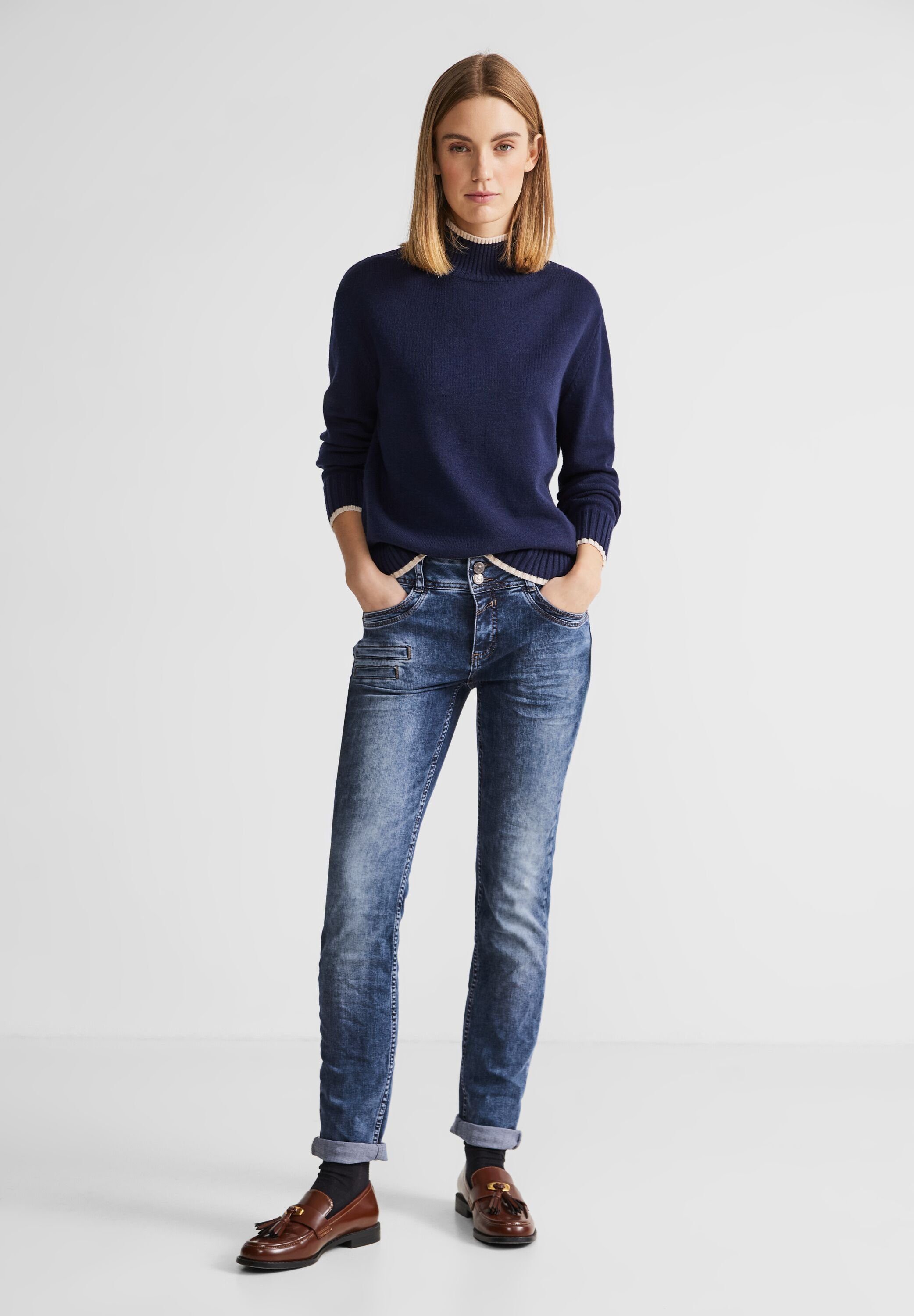 STREET ONE Comfort-fit-Jeans Look Used im