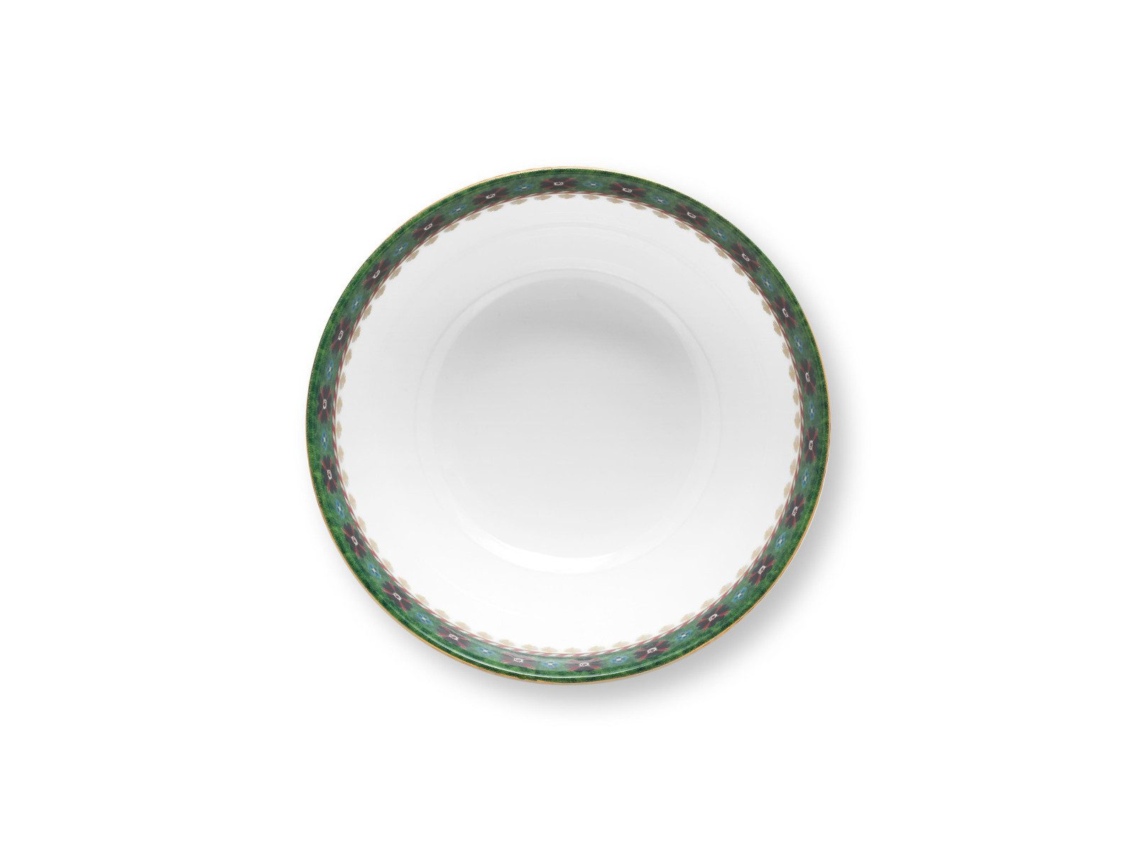 PiP Studio Schale Berry Blues Bowl clover green 12cm, Porzellan, (Bowls)