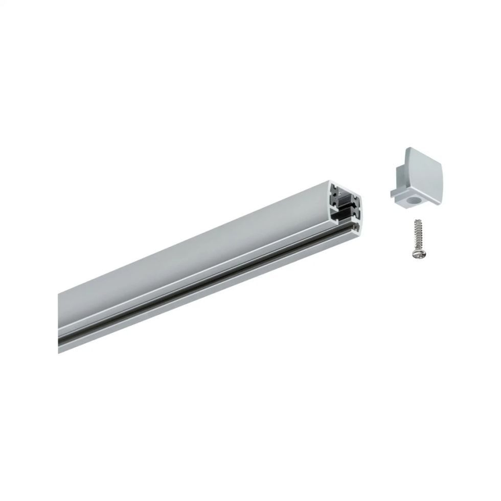Paulmann Schienensystem-Sets Paulmann URail Universal Endkappen 2er Pack chrom