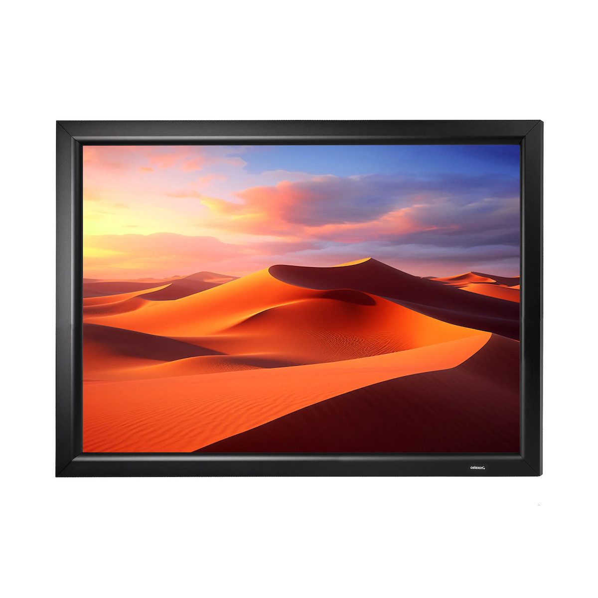 Celexon HomeCinema Rahmenleinwand (schwarze Rückseite)