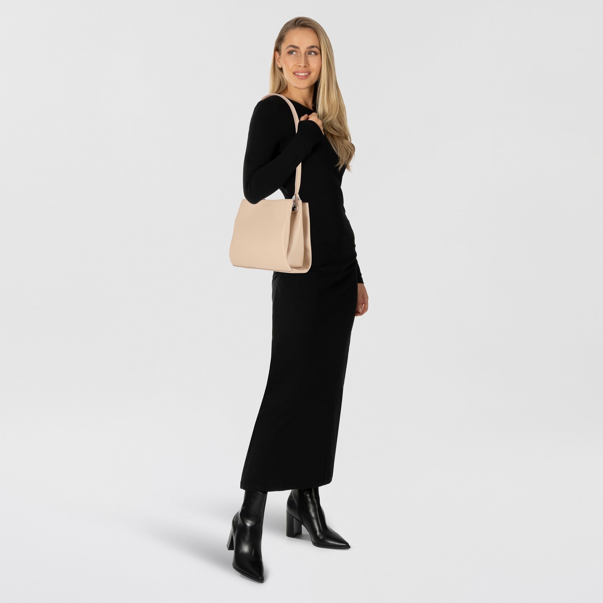 HUGO Schultertasche Freesia, Polyurethan günstig online kaufen