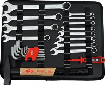 FAMEX Werkzeugset FAMEX 729-89 Werkzeugkoffer mit Werkzeugbestückung Werkzeugkasten Werkzeugkiste Qualitätswerkzeug, (1-St)
