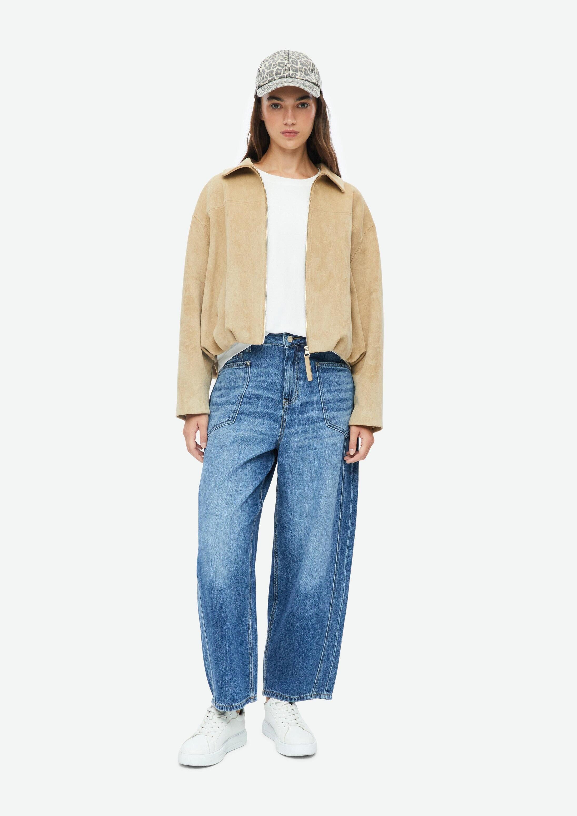 s.Oliver Weite Jeans Jeans-Hose s.Oliver x Heidi Klum: Ankle-Jeans / Barrel Fit / High Rise – Bild 4 von 5