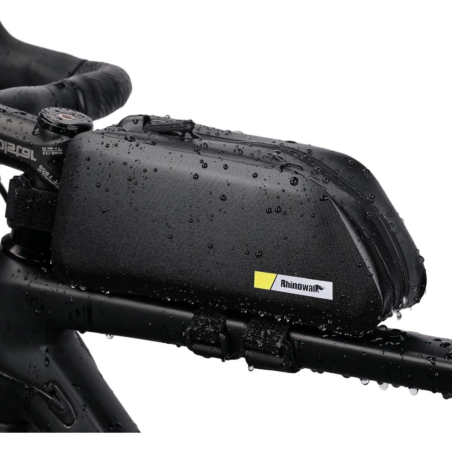 Fahrradtasche Fahrradtasche Rahmentasche 1.5L Wasserdicht Fronttasche Schwarz