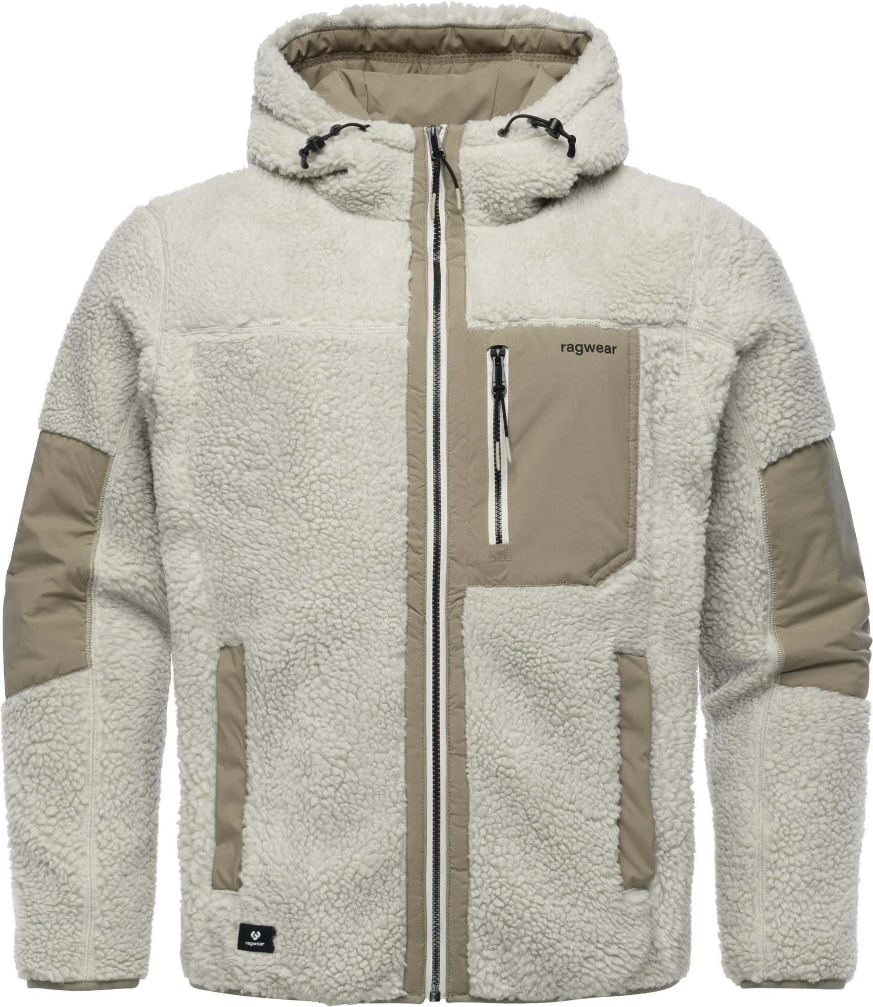 Ragwear Plüschjacke Chille Flauschige Übergangsjacke aus Teddyfleece günstig online kaufen