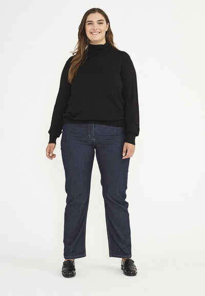 LauRie Straight-Jeans »Amelia ML« Denim, 5-Pocket Jeans