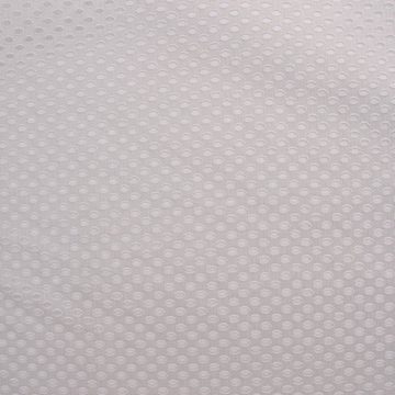 Meterware Rasch Textil Stores Punti Scherli Punkte hellgrau 300cm, stark perforiert, Kunstfaser, überbreit