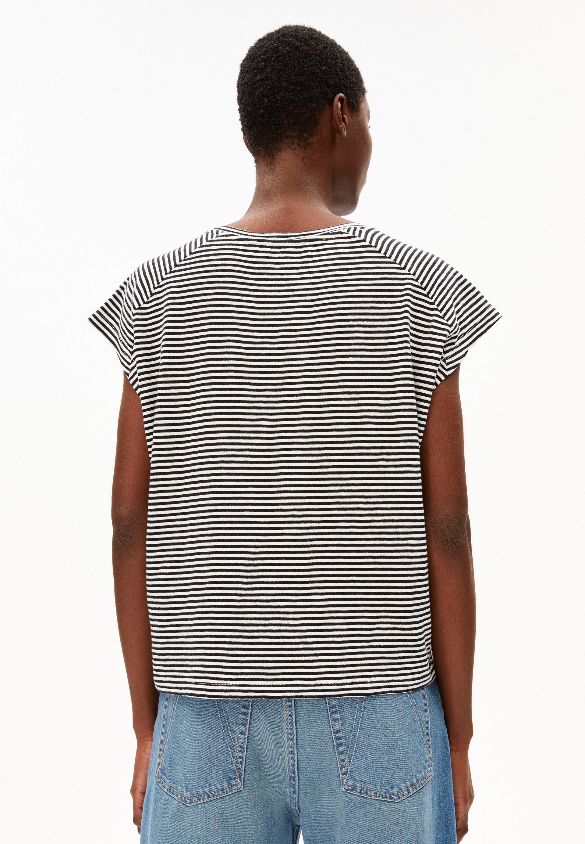 Armedangels T-Shirt ONELIAA LOVELY STRIPES T-Shirt aus Bio-Baumwolle Loose Fit