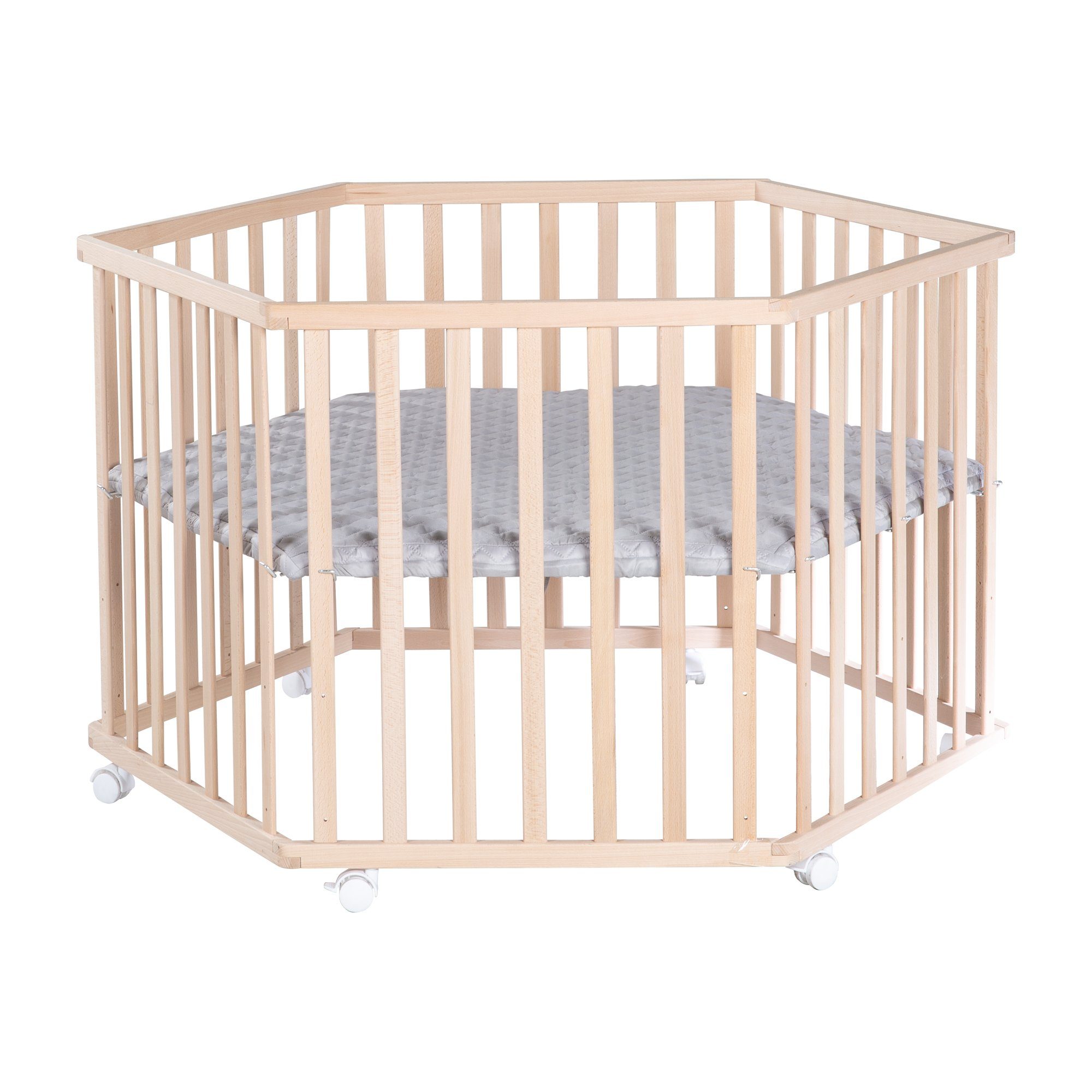 roba® Laufgitter roba Style grau, Laufstall, günstig online kaufen