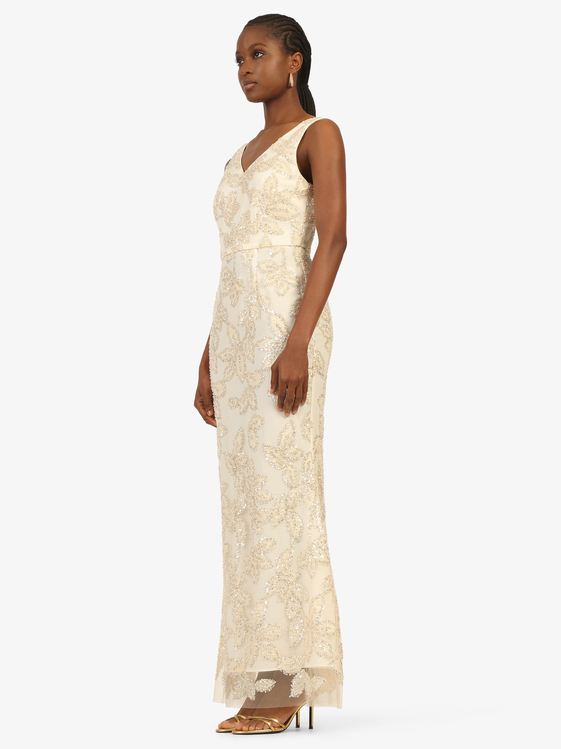Kraimod Brautkleid mit V-Ausschnitt