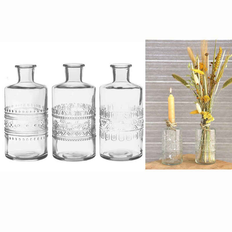 Annastore Dekovase 12 x Vasen / Glasflaschen / Korken oder Öllampe Настільні вази Blumenvase, Glasvase, Tischvase, Dekovase, Väschen, Tischdeko Hochzeit