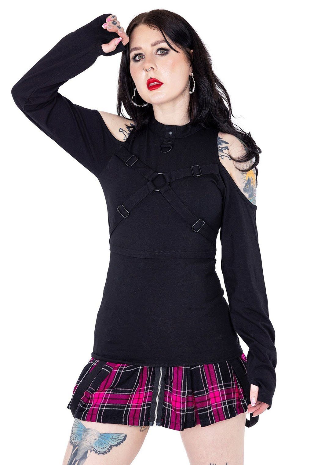 Chemical Black Longsleeve Anidori Top