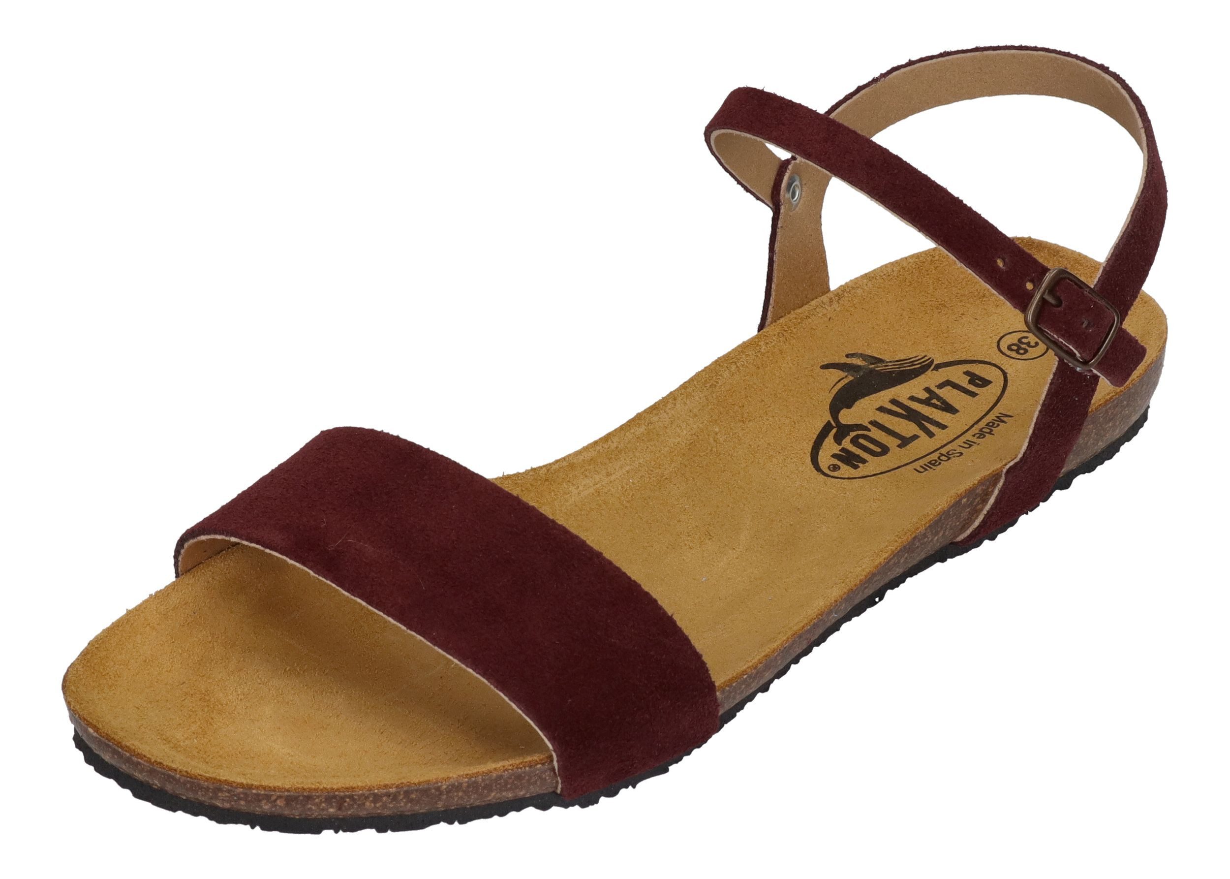 Plakton MAM AMBO 575725 Sandalette Afelpado Granate