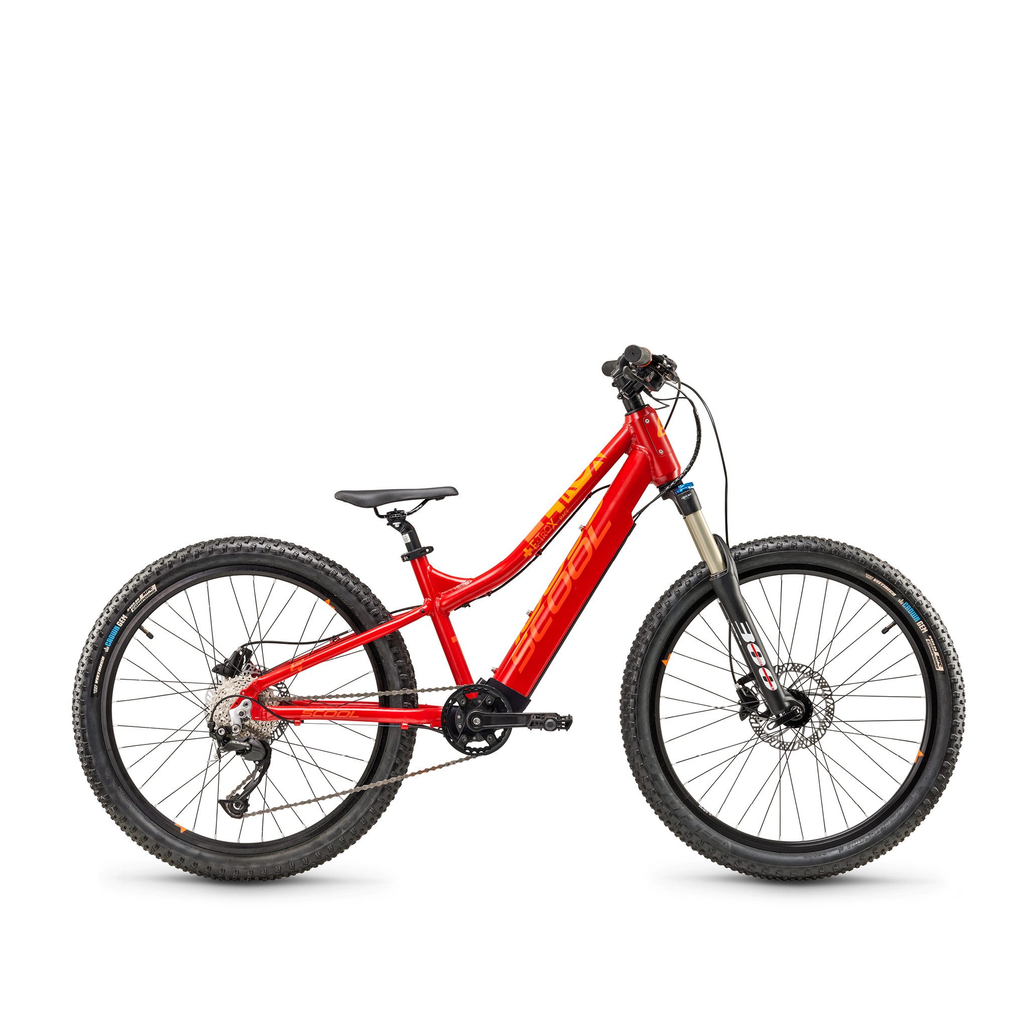 S’COOL Kinderfahrrad S'COOL e-troX, Elektrofahrrad, (9-tlg), 7-Gang / 9-Gang / 24 Zoll / 26 Zoll