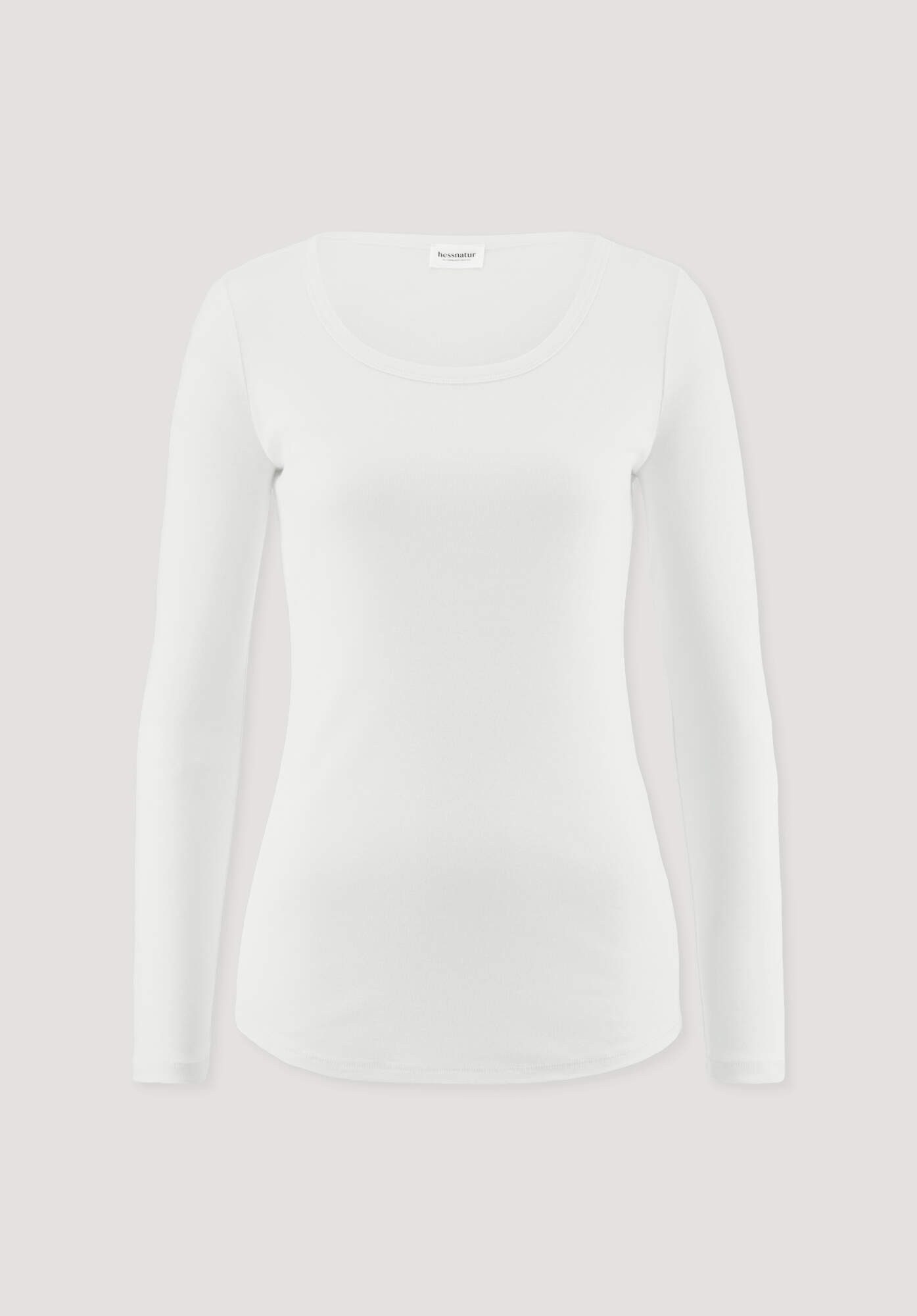 Hessnatur T-Shirt Fitted aus Bio-Baumwolle und TENCEL™ Modal (1-tlg)