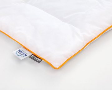 Kindersteppbett + Kopfkissen, Babytraum, Julius Zöllner, Füllung: Lite-Loft-Faser von Thinsulate 3M, Bezug: 65% Polyester, 35% Baumwolle