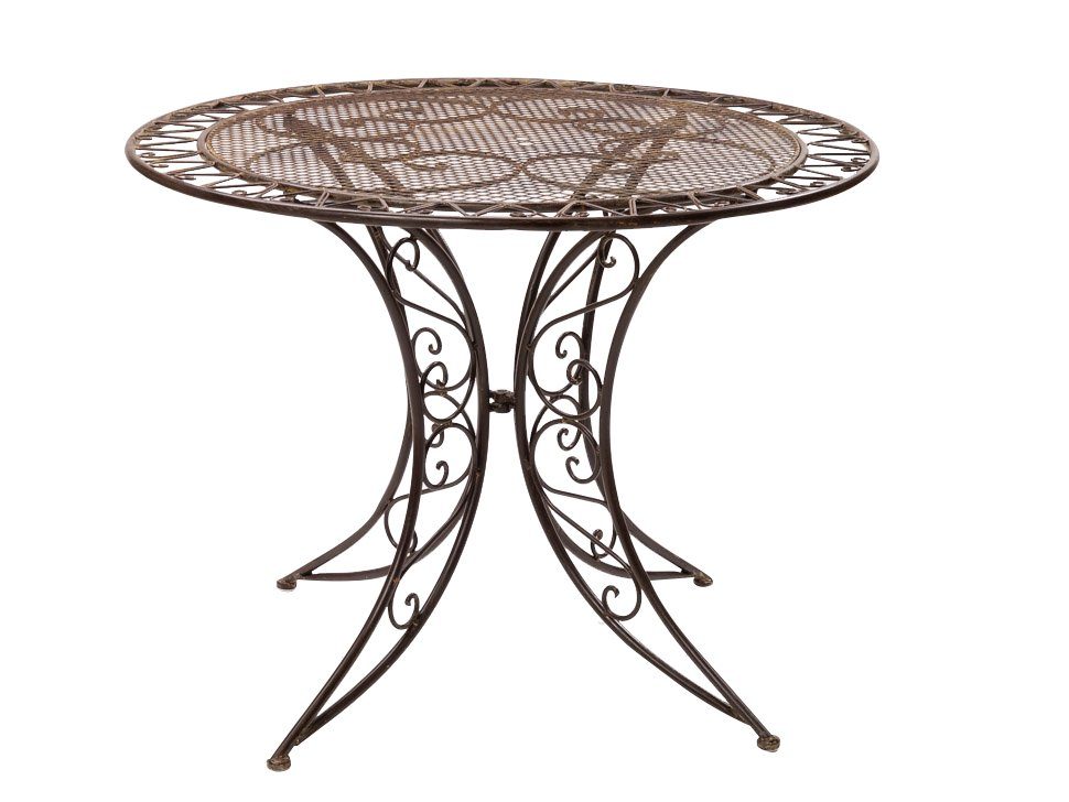 Gartentisch Nostalgie Tisch Gartentisch Bistrotisch Eisen 13kg Antik