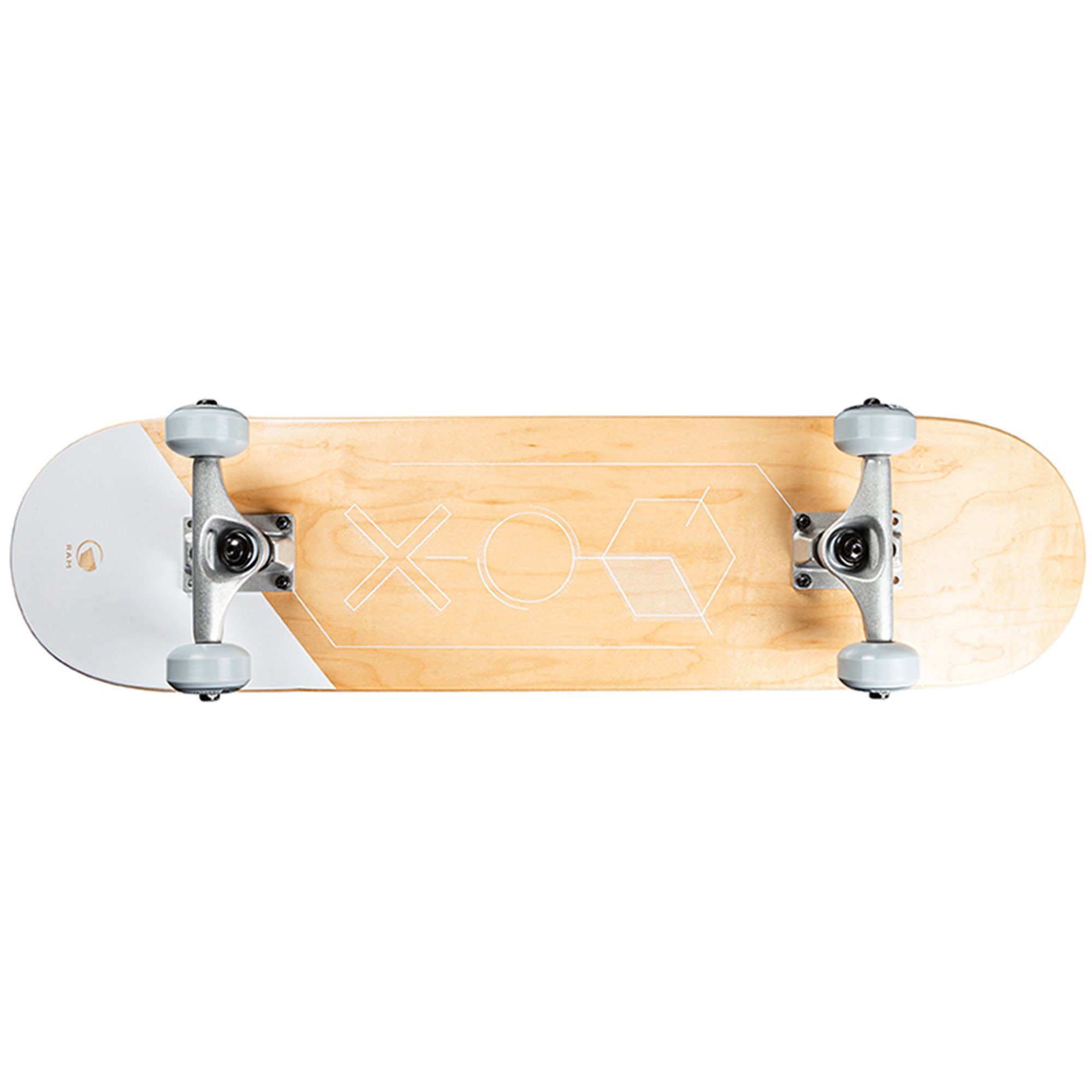Skateboard RAM Skateboard Signo blanc de blanc