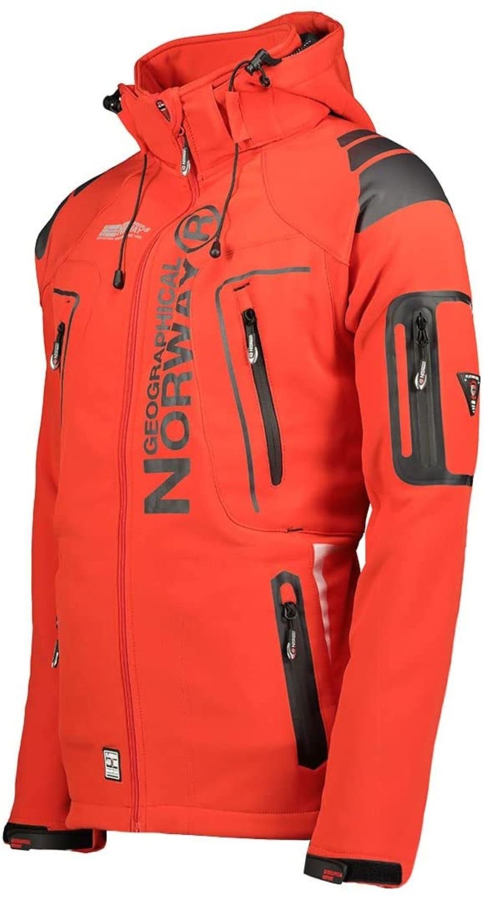 Softshelljacke Herren – leichte wasserabweisende Übergangsjacke für Frühling