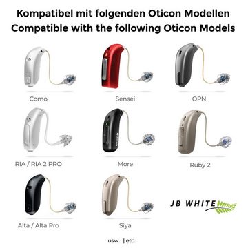 JB White Cerumenfilter ProWax miniFit Cerumenfilter für Hörgeräte Filter, ProWax miniFit Cerumenfilter für Hörgeräte kompatibel mit Oticon, Bern