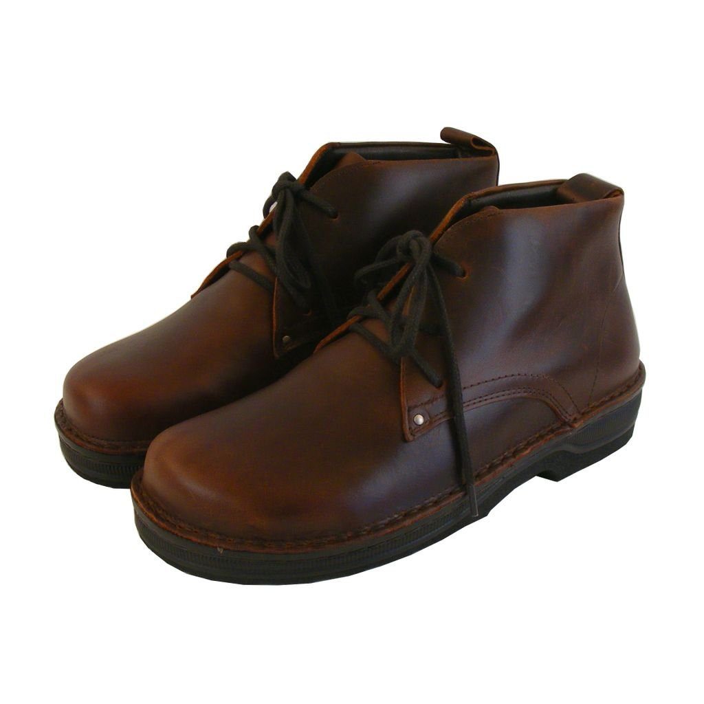 NAOT Naot Arcadia buffalo braun Herren Schuhe Knöchelschuhe Leder Korkfußbett 19698 Schnürboots