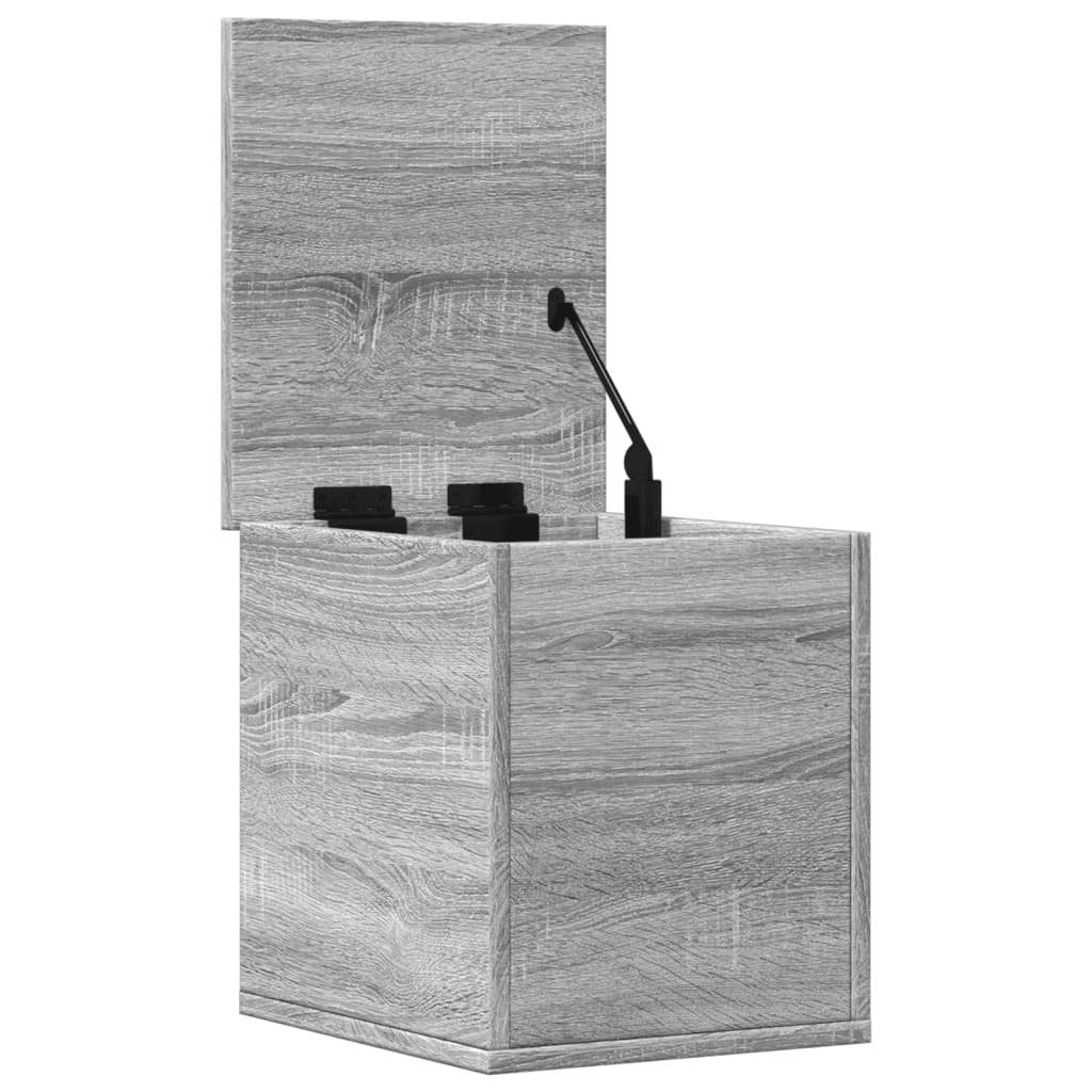 vidaXL Truhe 30 x 35 x 35 cm Holzkiste Box Truhe Lagerkiste Aufbewahrungsbox mit De