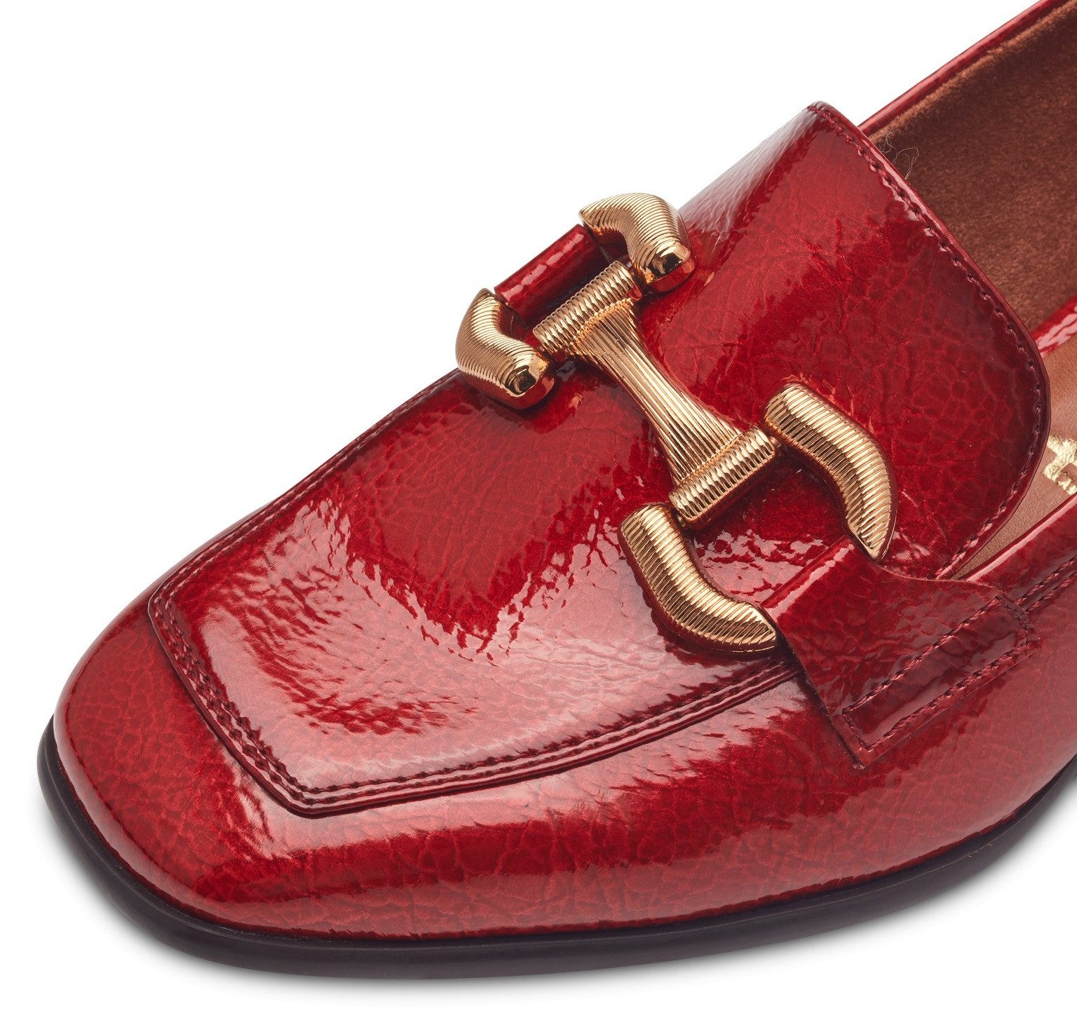 Tamaris Slipper Blockabsatz, Slipper, Businessschuh mit modischer Zierspange